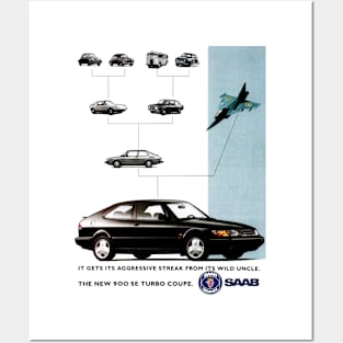 SAAB 900 - advert Posters and Art